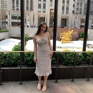 Reformation floral dress